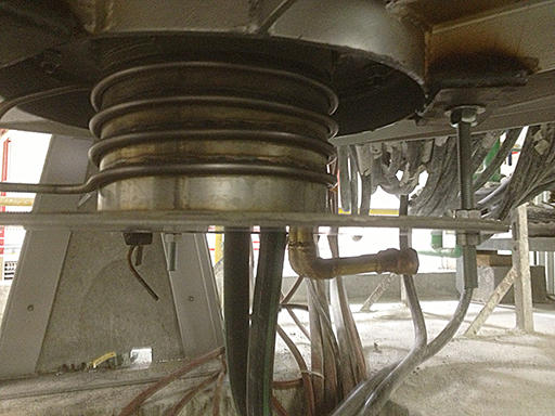 copper pot part (installation view)
